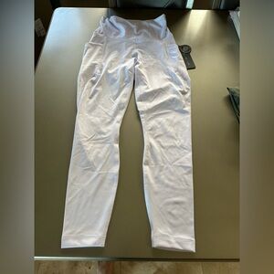 NWT white leggings with pockets